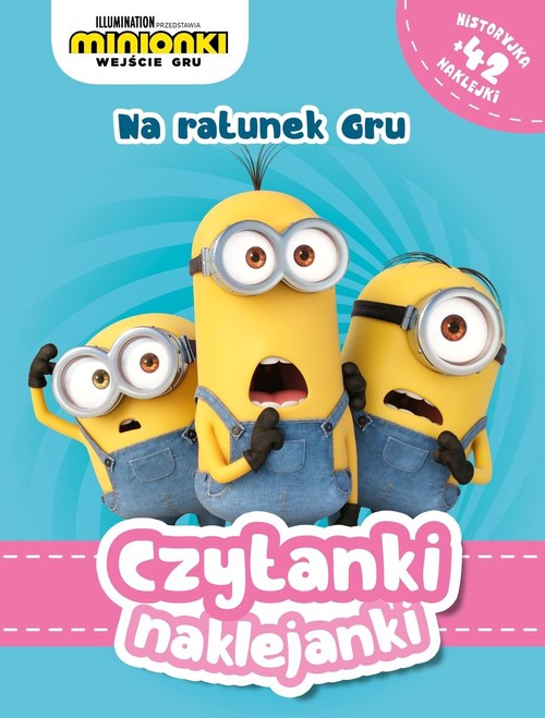 Image of Czytanki naklejanki Na ratunek Gru Minionki
