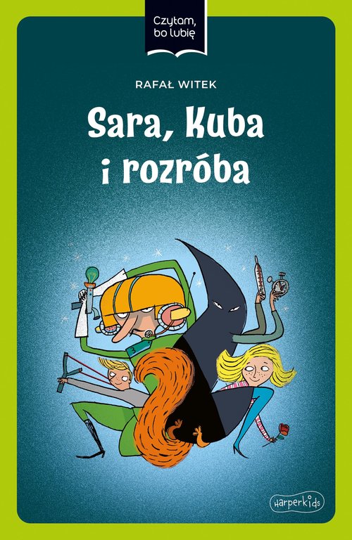 Image of Sara, Kuba i rozróba Czytam, bo lubię