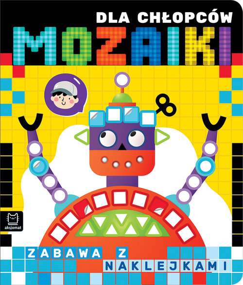 Image of Mozaiki dla chłopców Zabawa z naklejkami