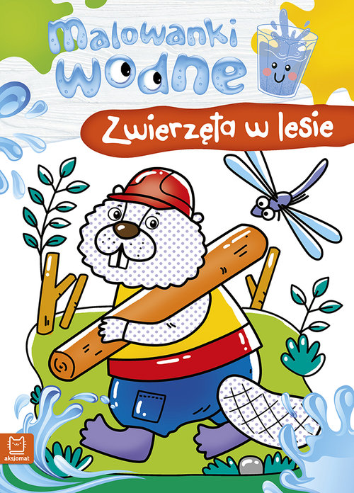Image of Malowanki wodne Zwierzęta w lesie