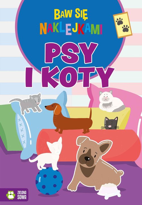Image of Baw się naklejkami Psy i koty