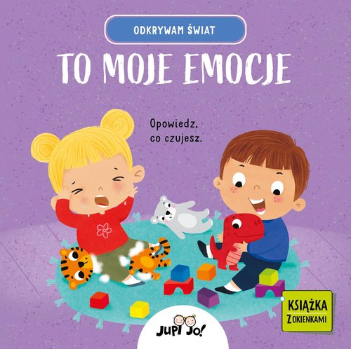 Image of Odkrywam świat To moje emocje Książka z okienkami