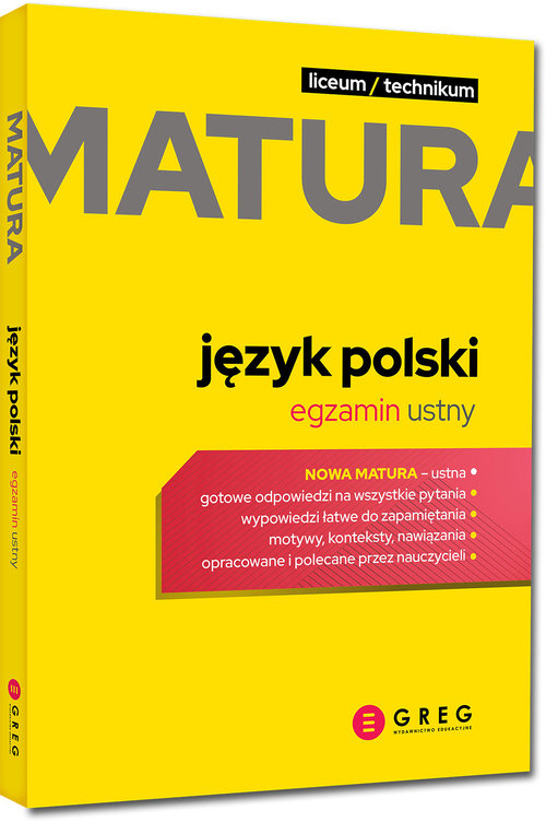 Image of Matura język polski egzamin ustny 2023