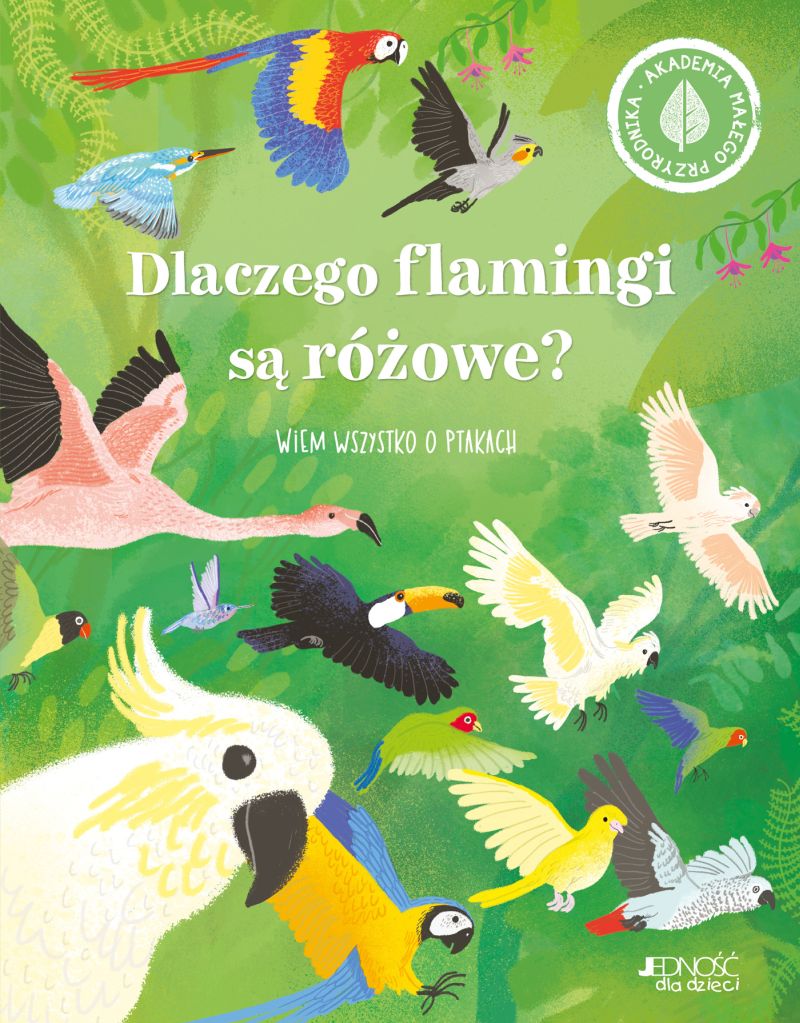 Image of Dlaczego flamingi są różowe? Wiem wszystko o ptakach