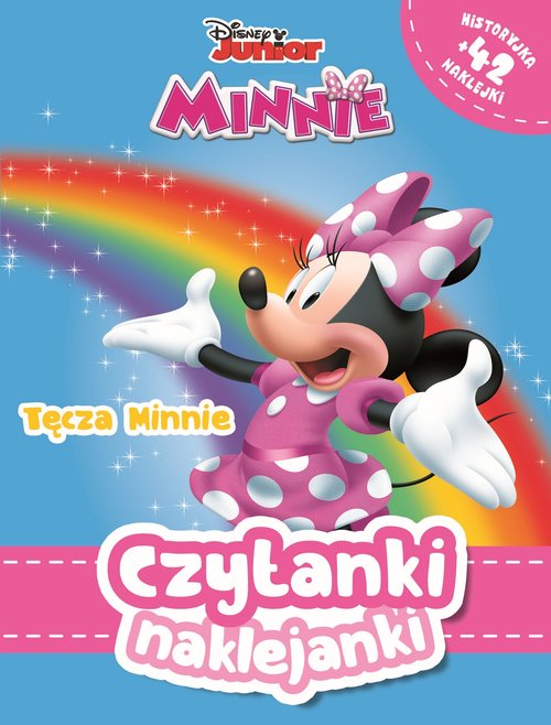 Image of Czytanki naklejanki Tęcza Minnie Disney Junior Minnie