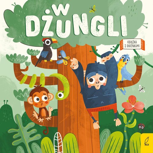 Image of W dżungli Książka z okienkami