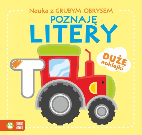 Image of Nauka z grubym obrysem Poznaję litery