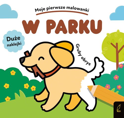 Image of Moje pierwsze malowanki W parku Gruby obrys