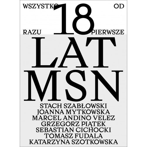 Image of Wszystko od razu Pierwsze 18 lat MSN