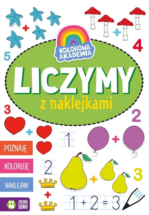 Image of Kolorowa Akademia Liczymy z naklejkami