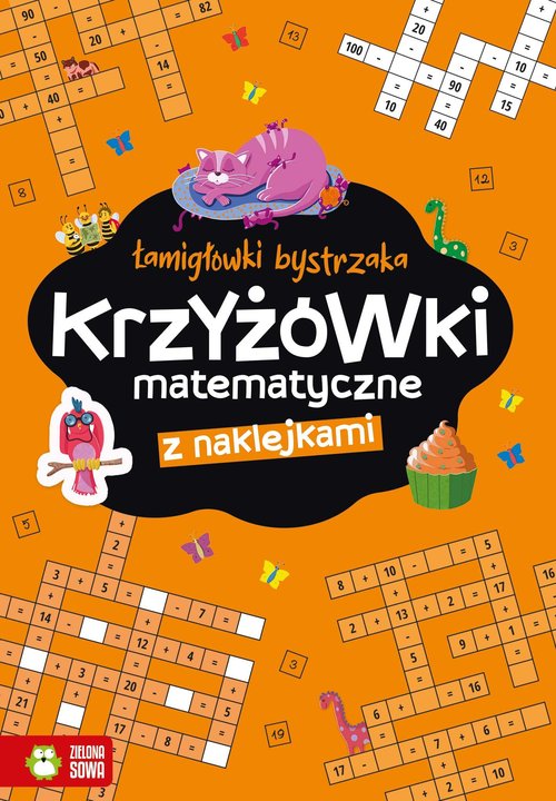 Image of Łamigłówki bystrzaka Krzyżowki matematyczne