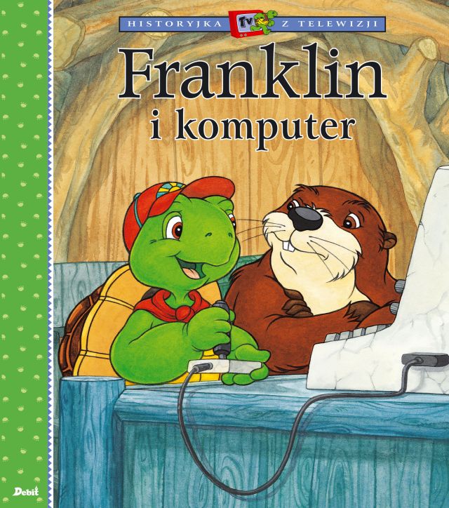 Image of Franklin i komputer