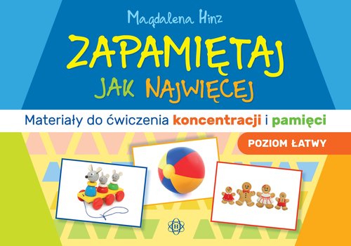 Image of Zapamiętaj jak najwięcej Poziom łatwy Materiały do ćwiczenia koncentracji i pamięci