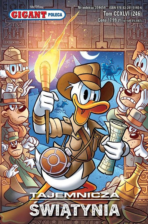 Image of Gigant Poleca. Tajemnicza świątynia. Tom 5/2023