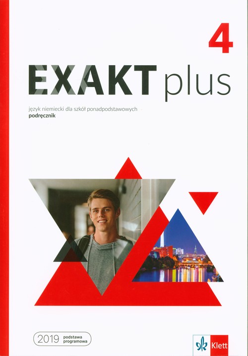 Image of Exakt plus 4 Język niemiecki Podręcznik Szkoła ponadpodstawowa