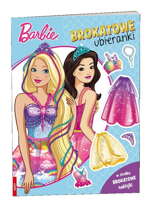 Image of Barbie Dreamtopia Brokatowe ubieranki