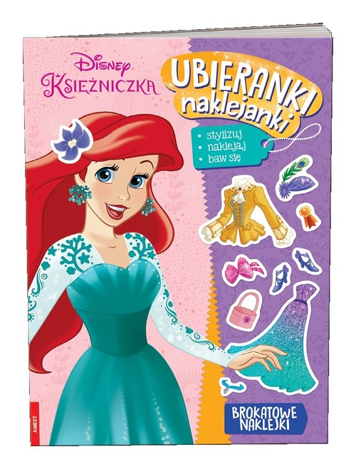 Image of Disney Księżniczka Ubieranki naklejanki