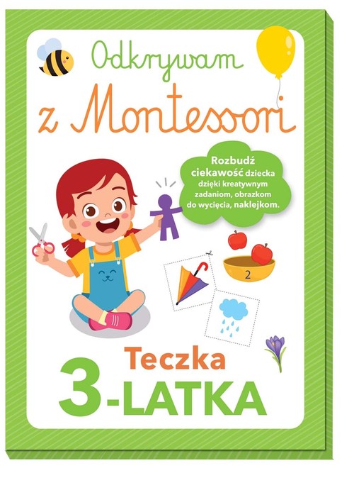 Image of Odkrywam z Montessori Teczka 3-latka