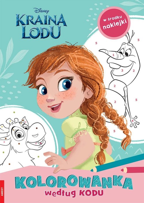 Image of Kraina Lodu Kolorowanka według kodu