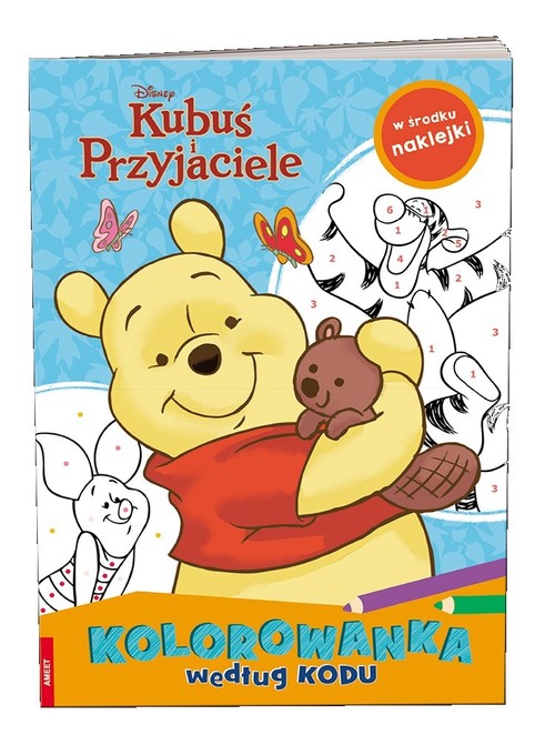 Image of Kubuś i Przyjaciele Kolorowanka według kodu