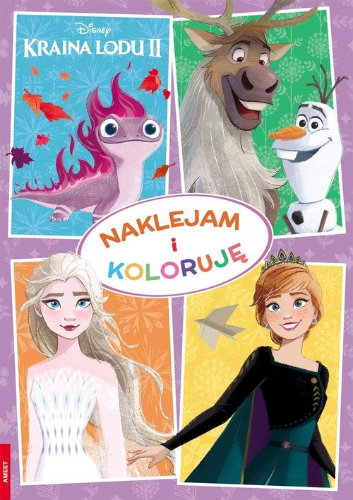 Image of Kraina Lodu 2 Naklejam i koloruję