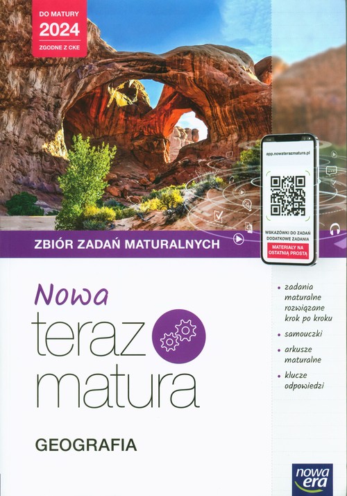 Image of Nowa Teraz Matura Geografia Zbiór zadań maturalnych Do matury 2024 Liceum Technikum