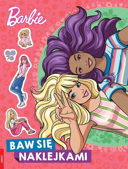 Image of Barbie Baw się naklejkami