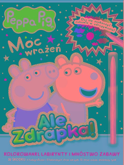 Image of Peppa Pig. Ale zdrapka! cz. 4 Moc wrażeń