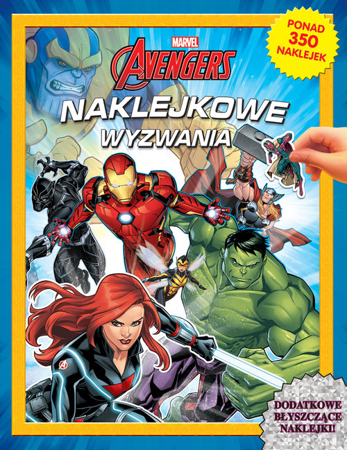 Image of Naklejkowe wyzwania. Marvel Avengers
