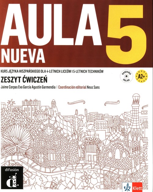 Image of Aula Nueva 5 Język hiszpański Ćwiczenia