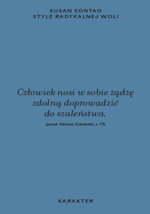 Image of Style radykalnej woli