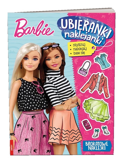 Image of Barbie Ubieranki naklejanki