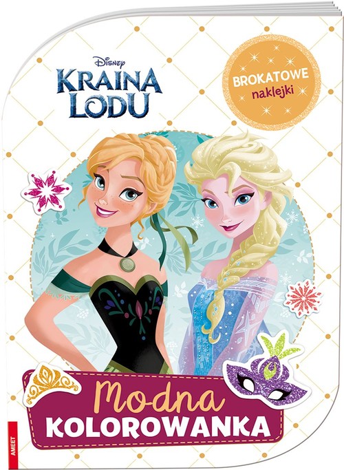 Image of Kraina Lodu Modna kolorowanka