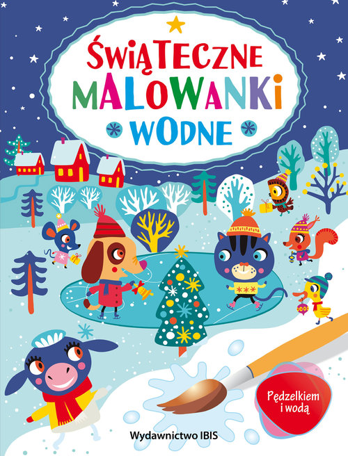 Image of Pędzelkiem i wodą. Świąteczne malowanki wodne