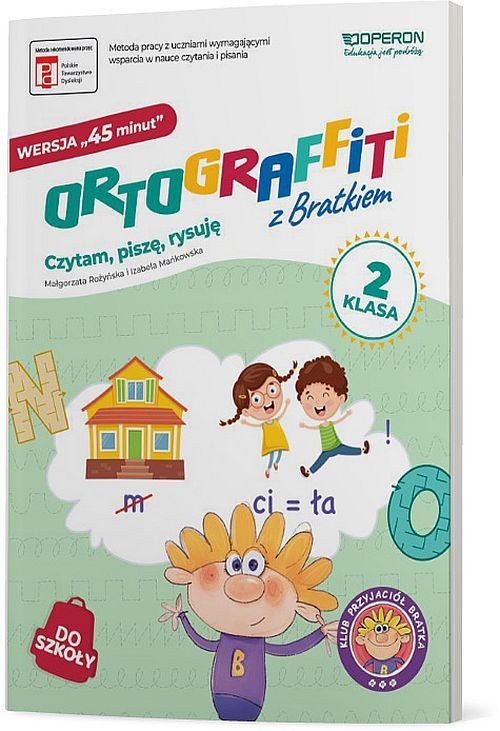 Image of Ortograffiti z Bratkiem Wersja 45 minut 2 Czytam piszę rysuję