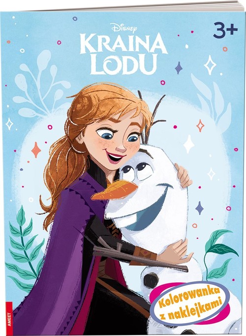 Image of Kraina Lodu Kolorowanka z naklejkami
