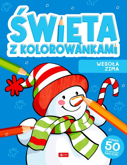 Image of Święta z kolorowankami Wesoła zima
