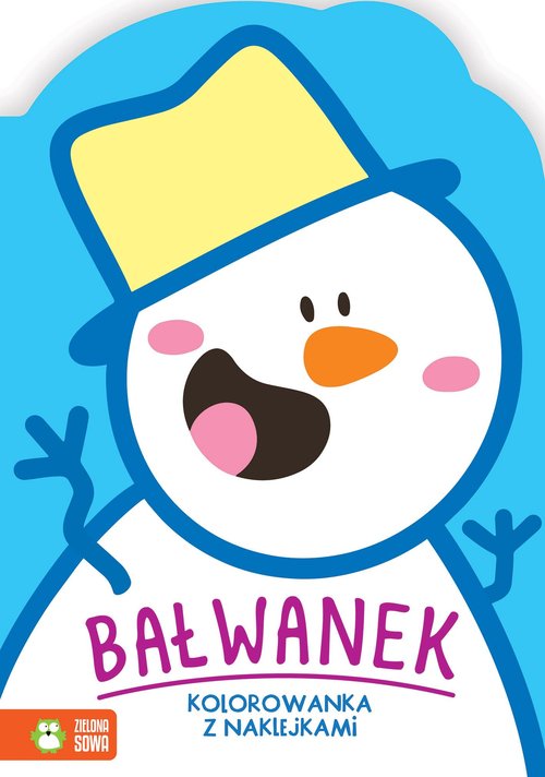 Image of Zimowe kolorowanie Bałwanek