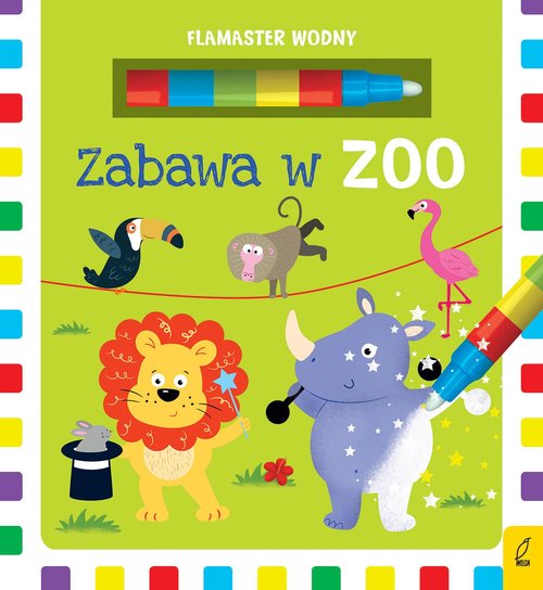 Image of Flamaster wodny Zabawa w zoo