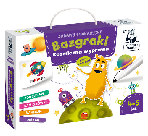 Image of Zabawy edukacyjne Bazgraki Kosmiczna wyprawa