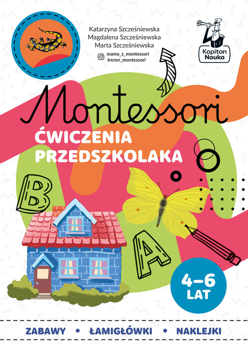 Image of Montessori Ćwiczenia przedszkolaka 4-6 lata