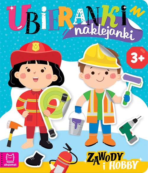Image of Ubieranki naklejanki. Zawody i hobby