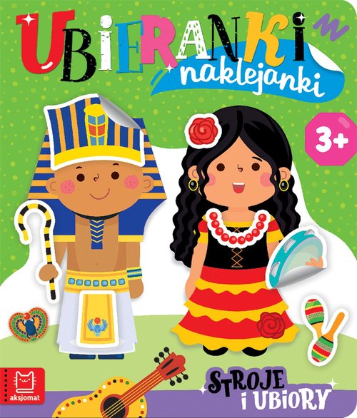 Image of Ubieranki naklejanki. Stroje i ubiory