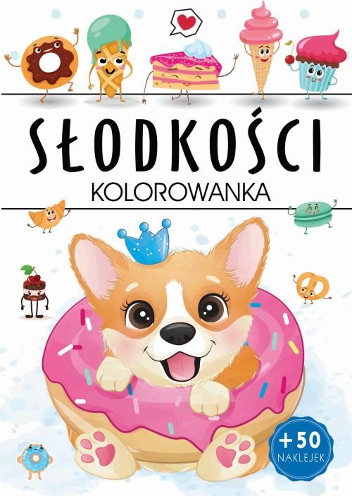 Image of Słodkości kolorowanka
