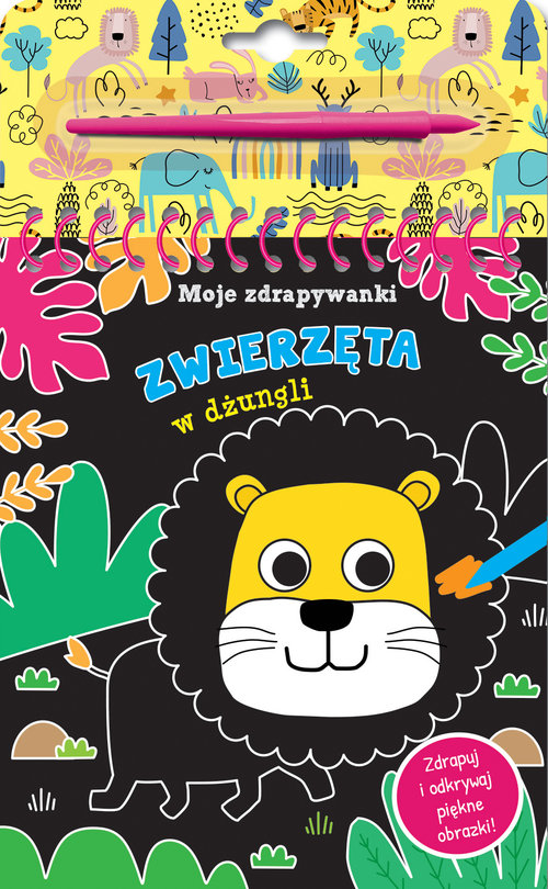 Image of Moje zdrapywanki. Zwierzęta w dżungli