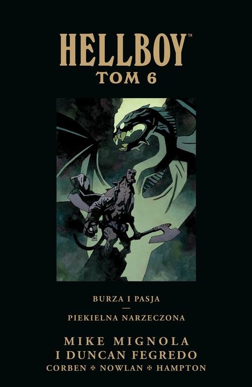 Image of Hellboy Tom 6 Burza i pasja Piekielna narzeczona