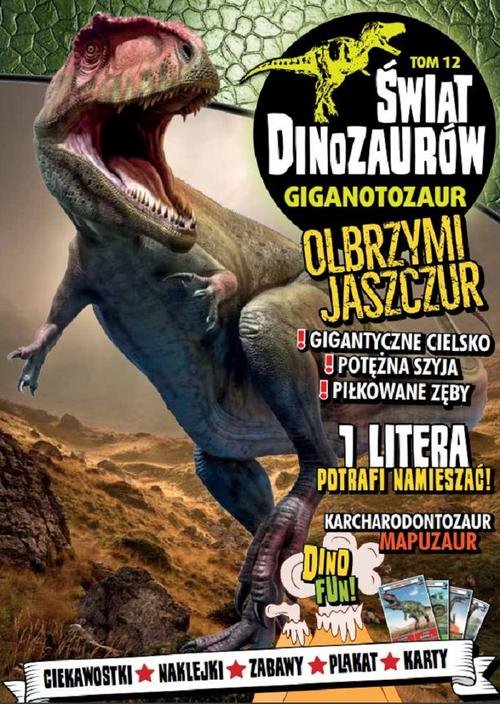 Image of Świat Dinozaurów 12 Gigantozaur