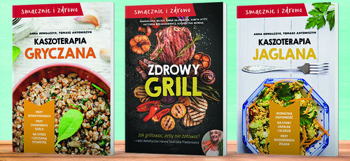 Image of Smacznie i zdrowo komplet 3 książek