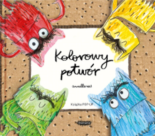 Image of Kolorowy potwór. Książka Pop-up