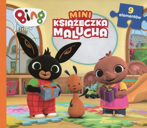 Image of Bing Mini książeczka malucha puzzle 9 elementów